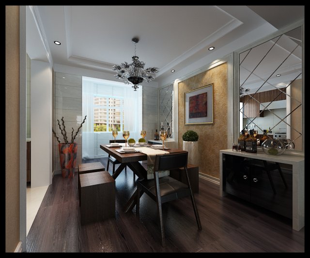 family - kitchen - restaurant 393 Modelo 3D .c4d .max .obj .3ds .fbx .stl .blend 