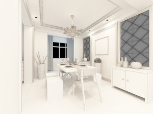 family - kitchen - restaurant 393 Modelo 3D