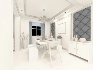 family - kitchen - restaurant 393 3D Model
