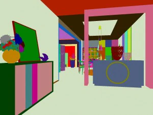 family - kitchen - restaurant 396 3D Model