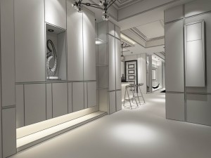 family - kitchen - restaurant 397 3D Model