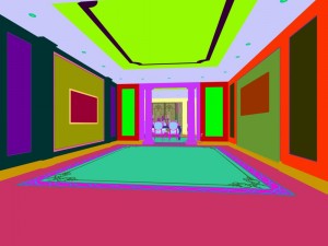 family - kitchen - restaurant 398 Modello 3D