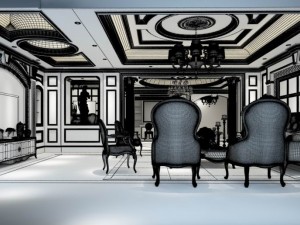 family - kitchen - restaurant 399 3D-Modell