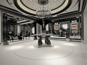 family - kitchen - restaurant 399 3D-Modell