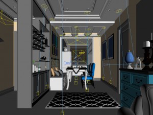 family - kitchen - restaurant 402 3D 모델