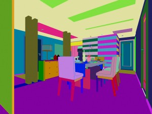 family - kitchen - restaurant 405 3D 모델