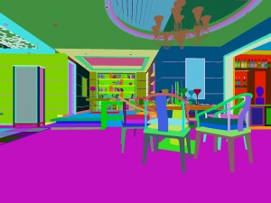 family - kitchen - restaurant 410 3D Model