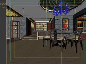 family - kitchen - restaurant 410 3D Model
