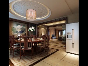 сім'я - кухня - ресторан 411 3D Модель