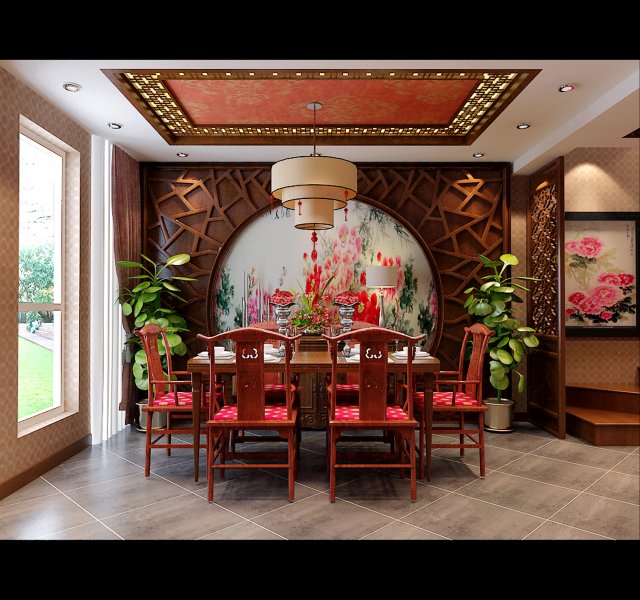 family - kitchen - restaurant 415 3D मॉडल .c4d .max .obj .3ds .fbx .stl .blend 