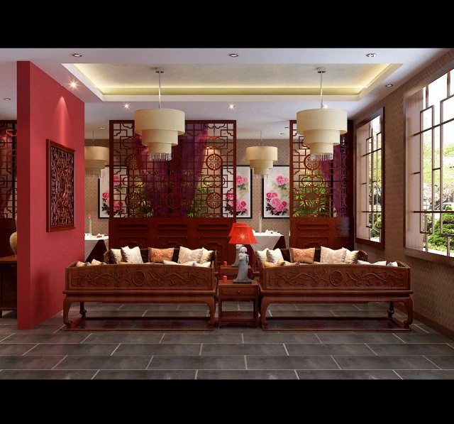 family - kitchen - restaurant 417 3D Model .c4d .max .obj .3ds .fbx .stl .blend 
