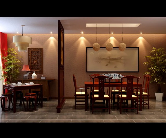 family - kitchen - restaurant 418 3D Model .c4d .max .obj .3ds .fbx .stl .blend 