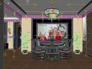 family - kitchen - restaurant 418 3D Model