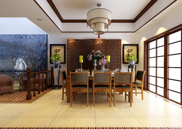 family - kitchen - restaurant 421 3D 模型 .c4d .max .obj .3ds .fbx .stl .blend 