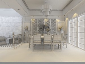 family - kitchen - restaurant 421 3D 模型