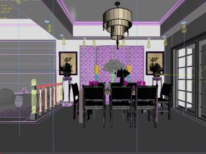 family - kitchen - restaurant 421 3D Model