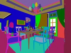 family - kitchen - restaurant 423 Modèle 3D