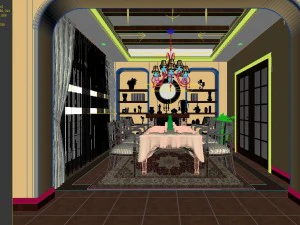 family - kitchen - restaurant 426 3D Model