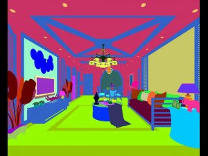 family - kitchen - restaurant 427 3D 모델