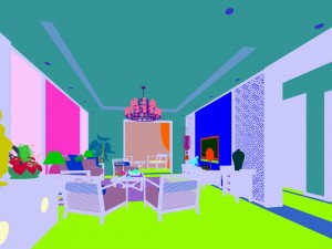 family - kitchen - restaurant 428 3D Model