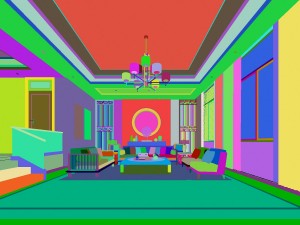 family - kitchen - restaurant 429 Modello 3D