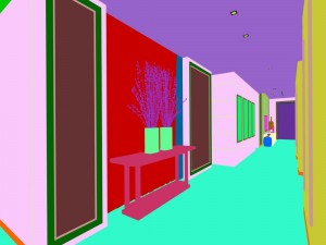 family - kitchen - restaurant 434 Model 3D