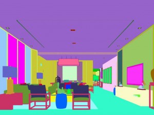 family - kitchen - restaurant 434 Model 3D