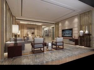family - kitchen - restaurant 434 Model 3D