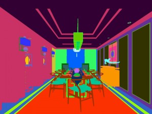 family - kitchen - restaurant 436 Modèle 3D