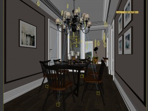 family - kitchen - restaurant 438 3D Model