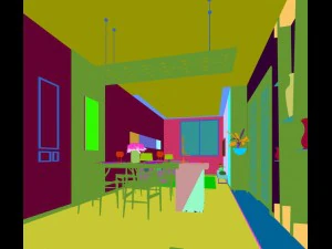 family - kitchen - restaurant 440 3D Model