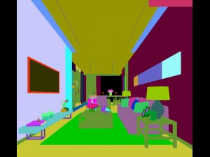 family - kitchen - restaurant 440 3D Модель