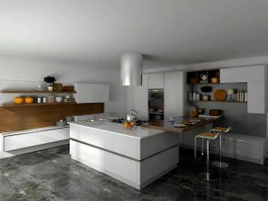 가족-주방-식당 443 3D 모델