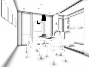 family - kitchen - restaurant 447 3D मॉडल