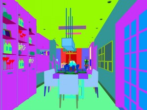 family - kitchen - restaurant 449 3D मॉडल