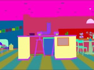 family - kitchen - restaurant 450 Modelo 3D