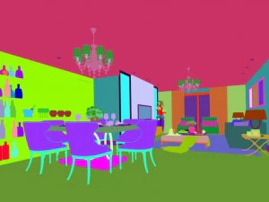 family - kitchen - restaurant 466 3D Model