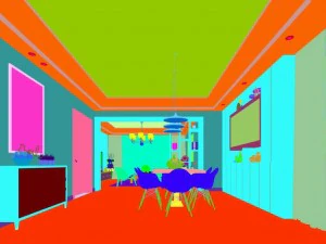 family - kitchen - restaurant 470 3D Model