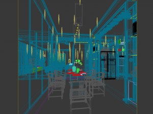 family - kitchen - restaurant 481 3Dモデル