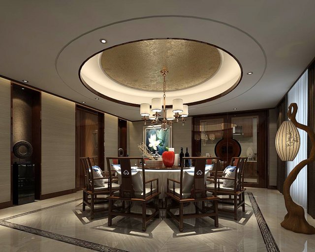 family - kitchen - restaurant 489 3D Model .c4d .max .obj .3ds .fbx .stl .blend