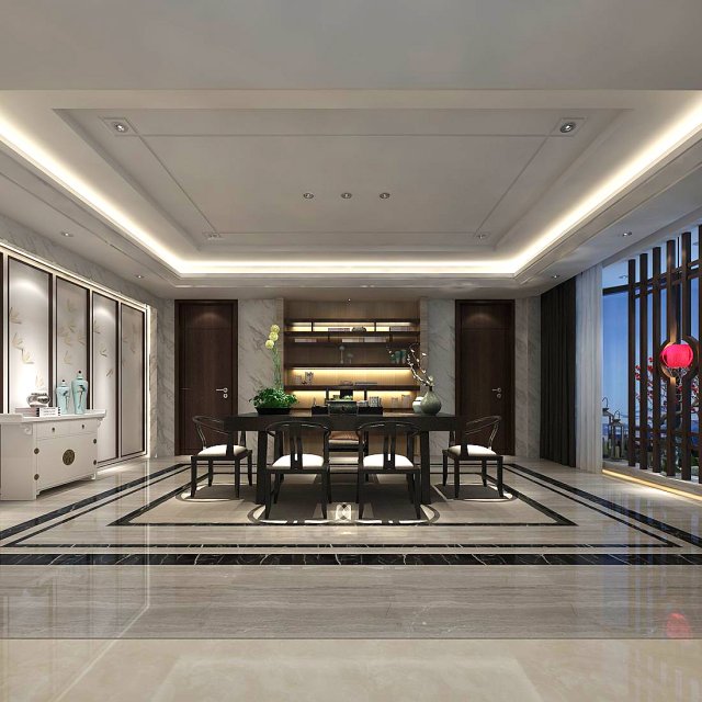 family - kitchen - restaurant 491 Modelo 3D .c4d .max .obj .3ds .fbx .stl .blend 