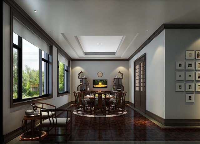 family - kitchen - restaurant 493 3D Model .c4d .max .obj .3ds .fbx .stl .blend 