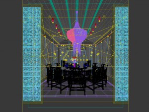 family - kitchen - restaurant 499 3D Model