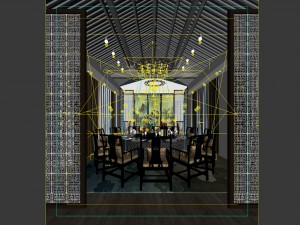 family - kitchen - restaurant 499 3D Model