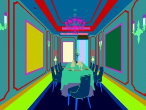 family - kitchen - restaurant 500 3D Model