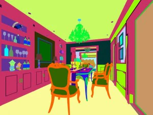 family - kitchen - restaurant 503 3D Model