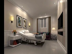 高级护理病房01 3D 模型