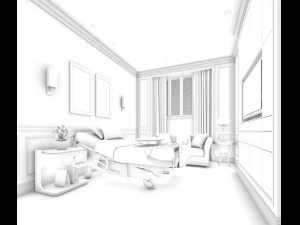 senior care unit 01 3D Model