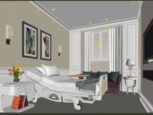 senior care unit 01 3D Model