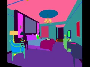 quartos lindamente elegantes e luxuosos 10 Modelo 3D